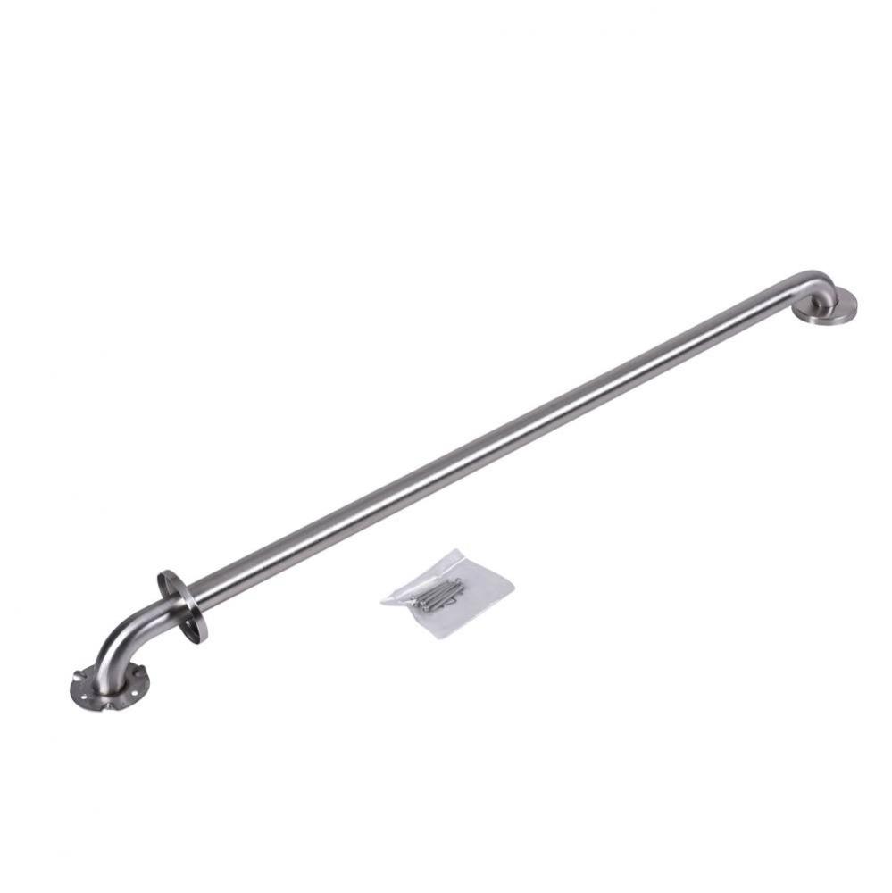 Grab Bar 1-1/4 X 42 Ss W/Concealed Flange Peened