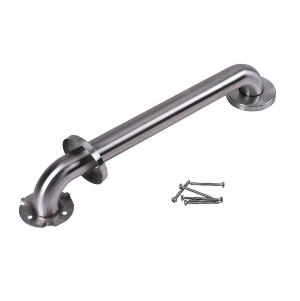 Grab Bar 1-1/2 X 16 Ss W/Concealed Flange