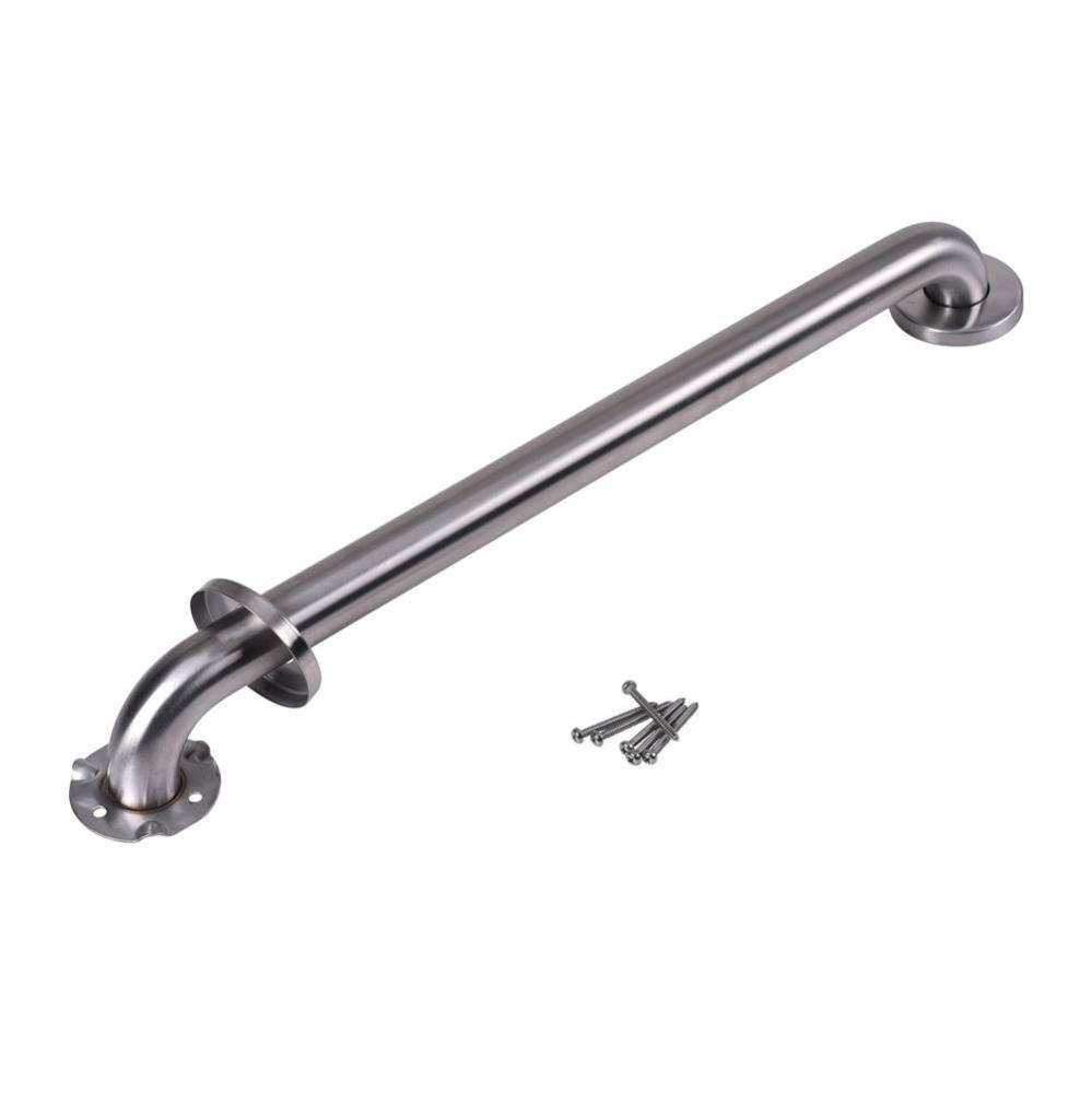 Grab Bar 1-1/2 X 24 Ss W/Concealed Flange