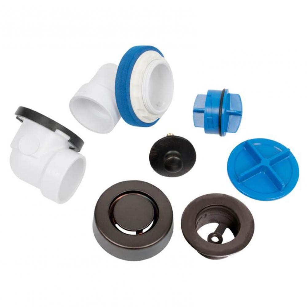 True Blue Pvc Half Kit, Uni-Lift W/ Test, Orb, Spud