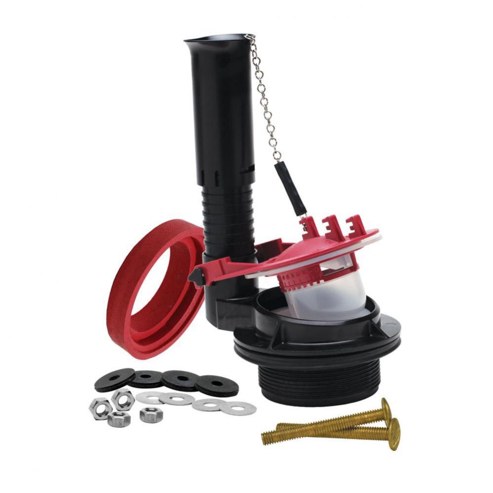 Adjustable 3&apos;&apos; Toilet Flush Valve Kit