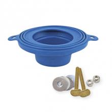 Fluidmaster 7530P24 - Better Than WaxToilet Seal w/hardware(Fits 3 and 4floor drains)
