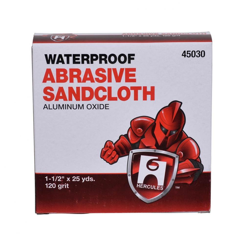 25 Yd Waterproof Abrasive Cloth