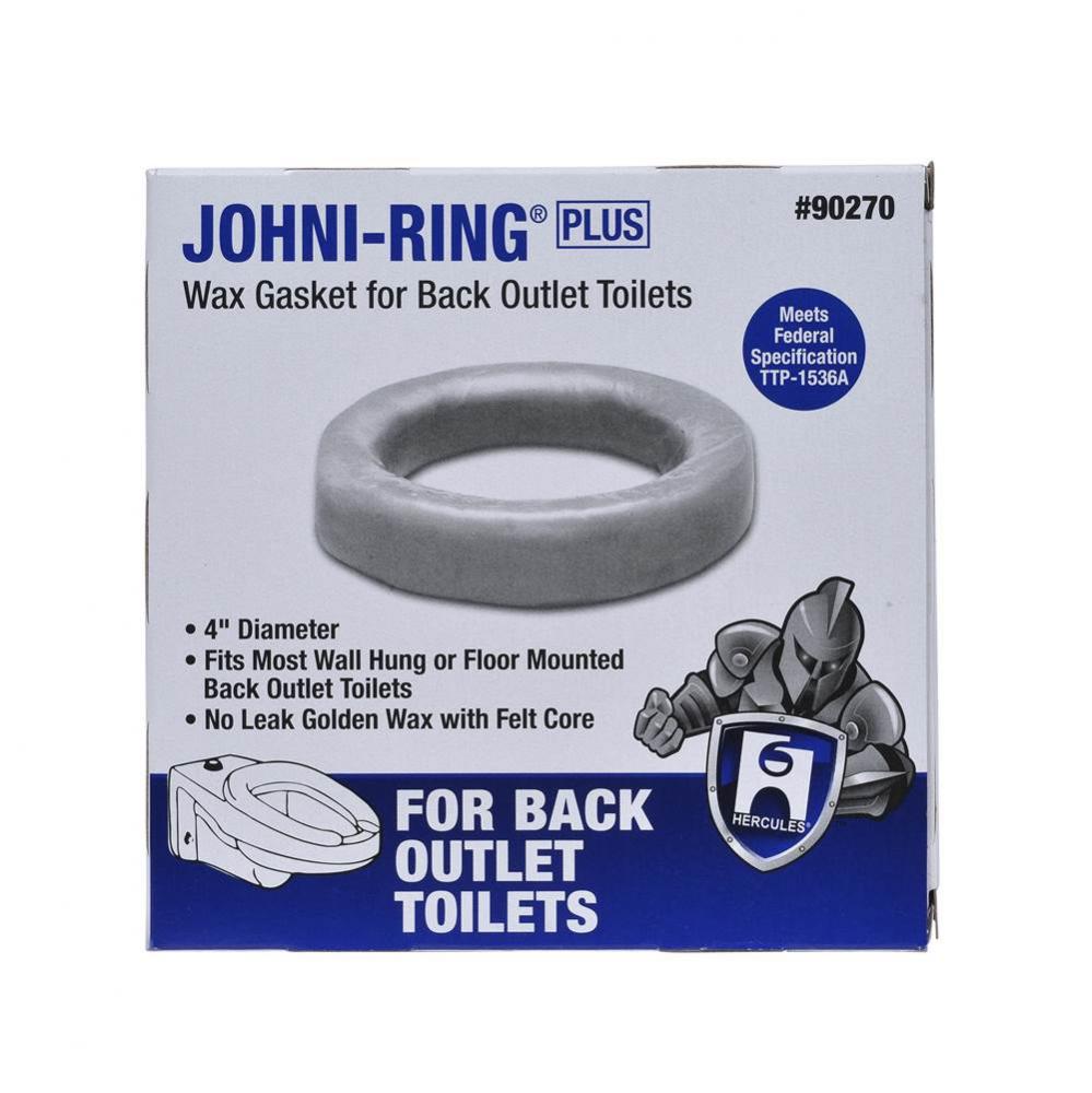 Johni-Ring Plus For Back Outlet Toilet