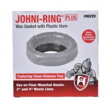 Hercules 90220 - Johni-Ring Wax Gasket Standard Size With Plastic Horn