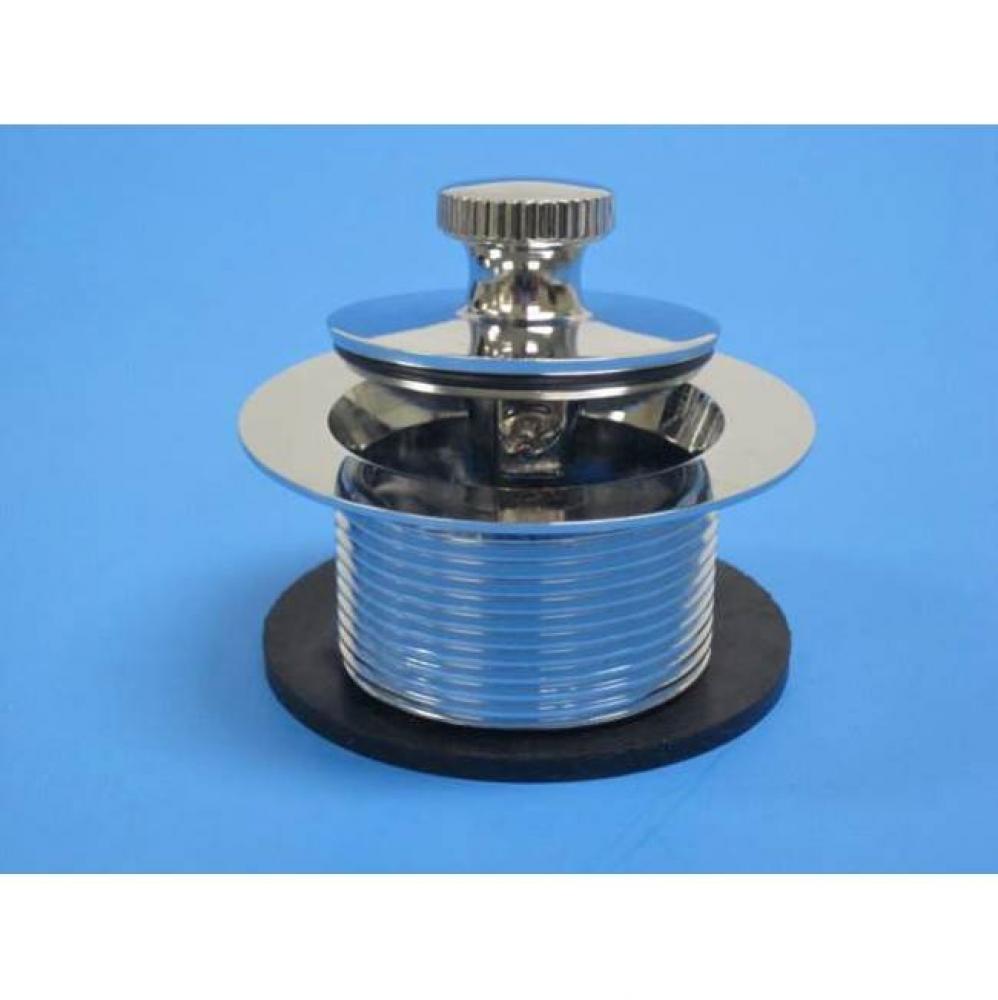 1-1/2&apos;&apos; Lift &amp; Turn Strainer CP BR with 3/8&apos;&apos; stem