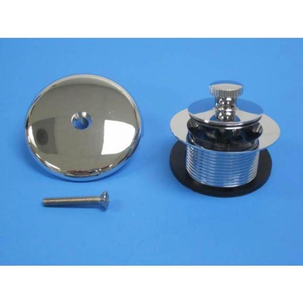 1-1/2&apos;&apos; Lift &amp; Turn CP DC 1/4&apos;&apos; stem with one hole face plate