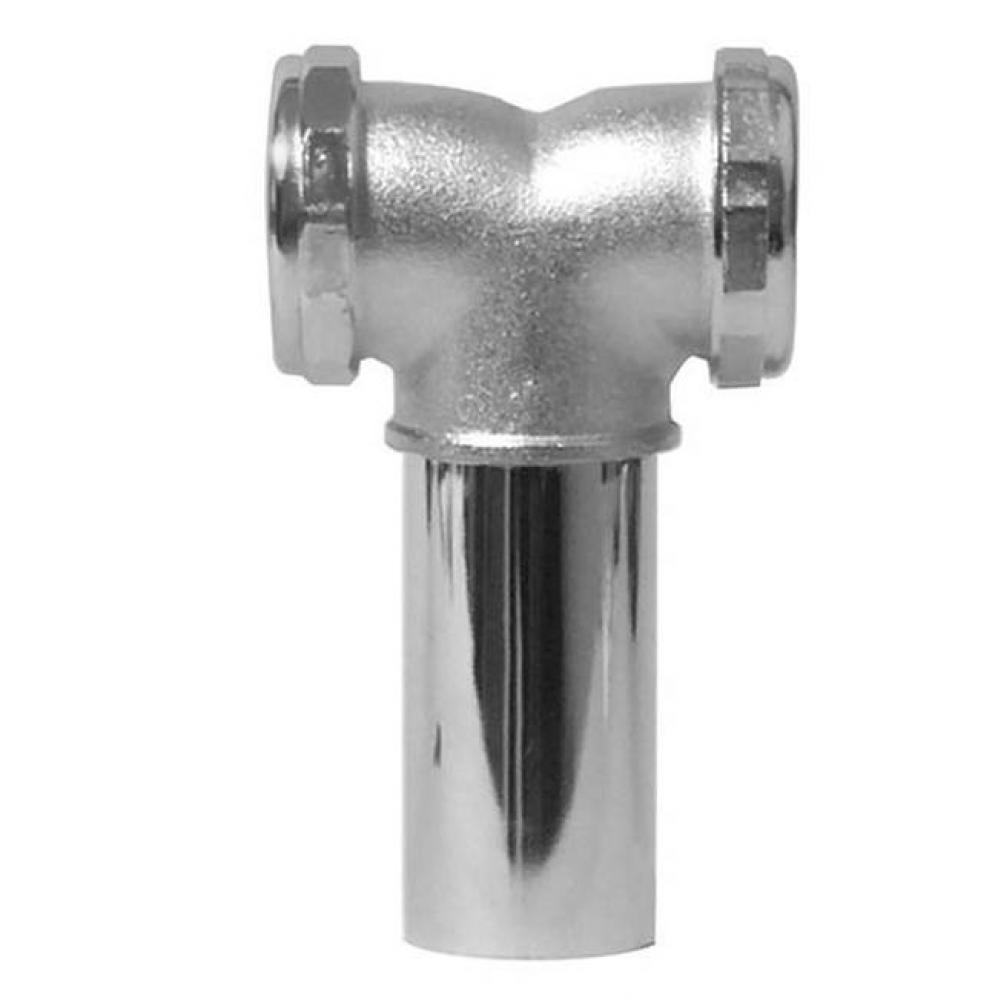 Center Outlet Tee, Slip Joint with tailpiece