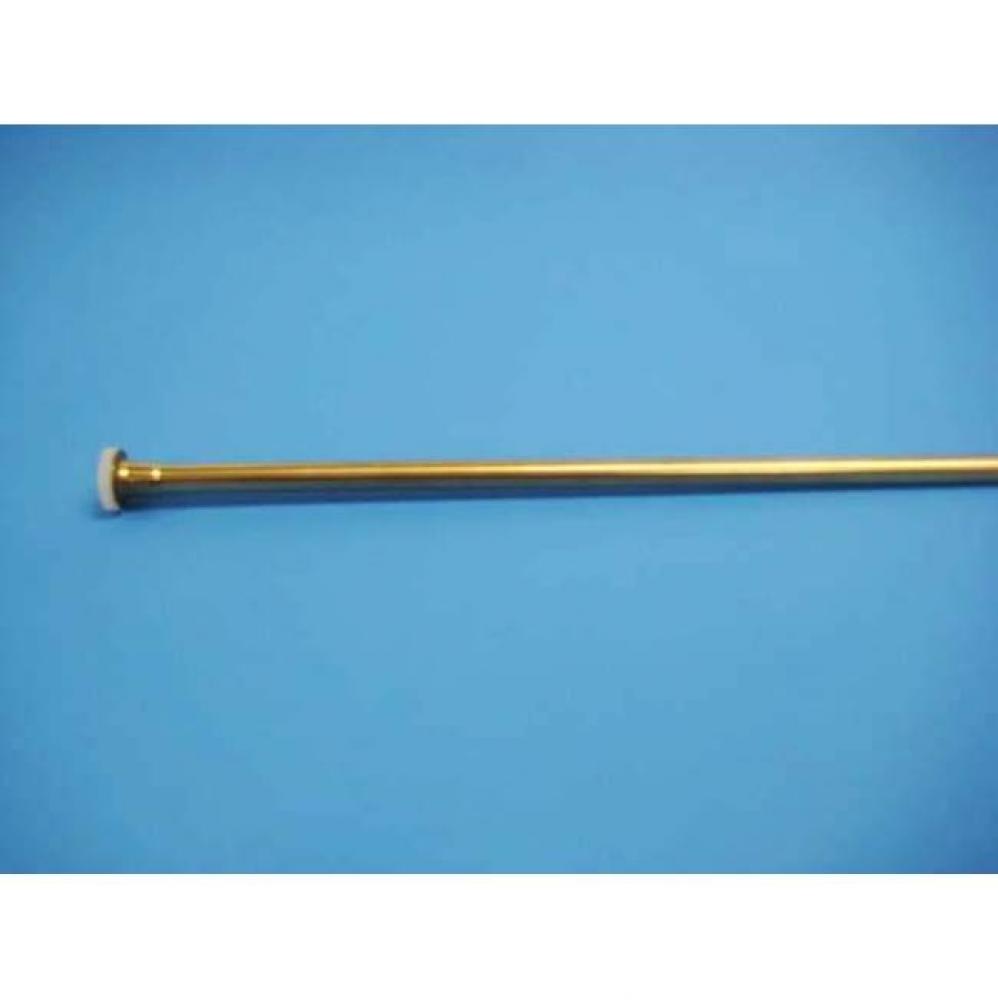 3/8&apos;&apos;od x 12&apos;&apos; Closet Supply Tube PVD Polished Brass