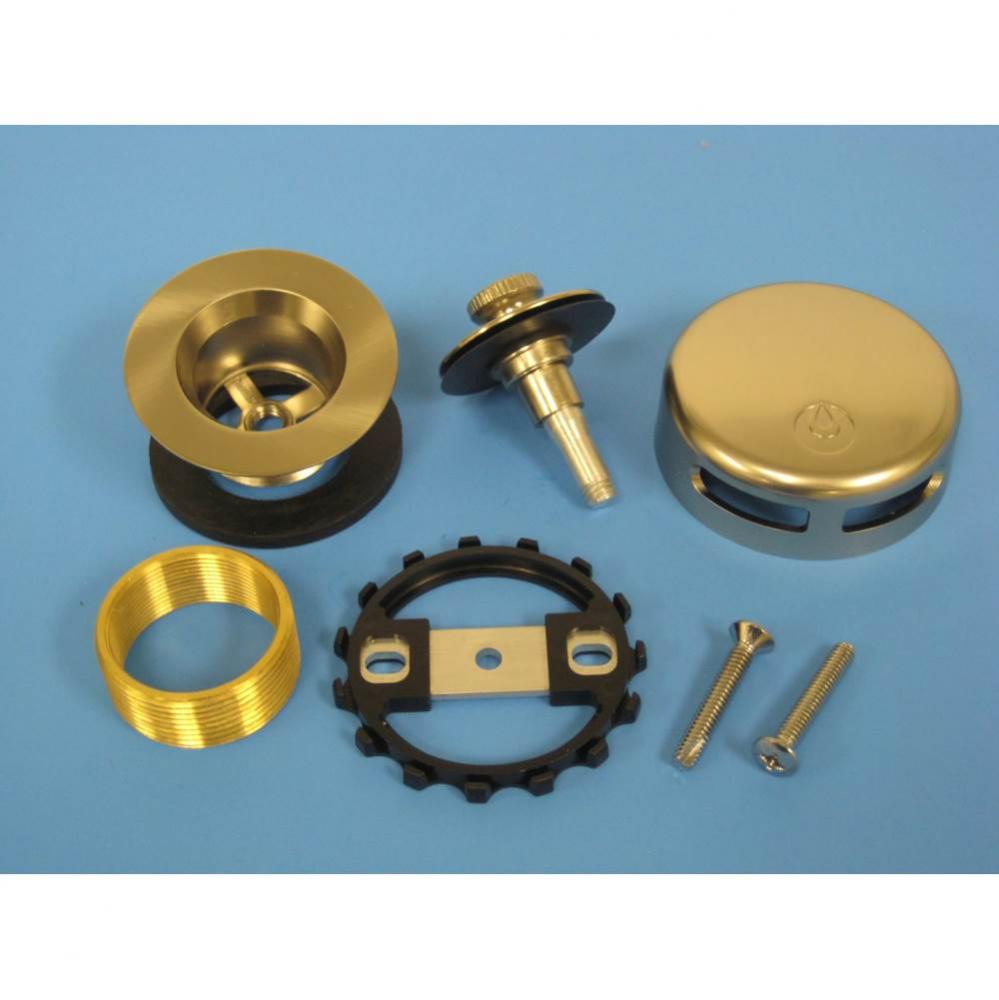 Claw Conversion Kit Push &amp; Seal Brushed Nickel boxed