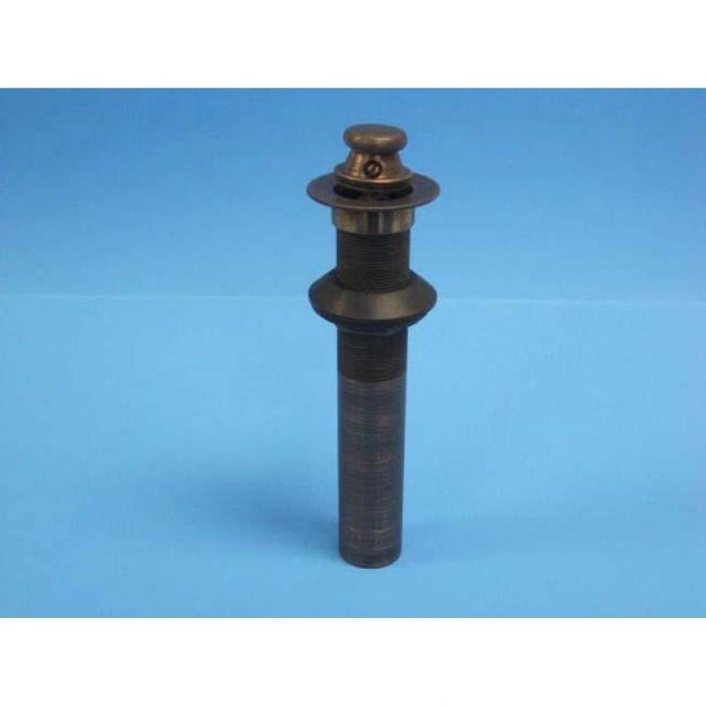 Lift &amp; Turn Lav Drain without overflow holes Classic Bronze