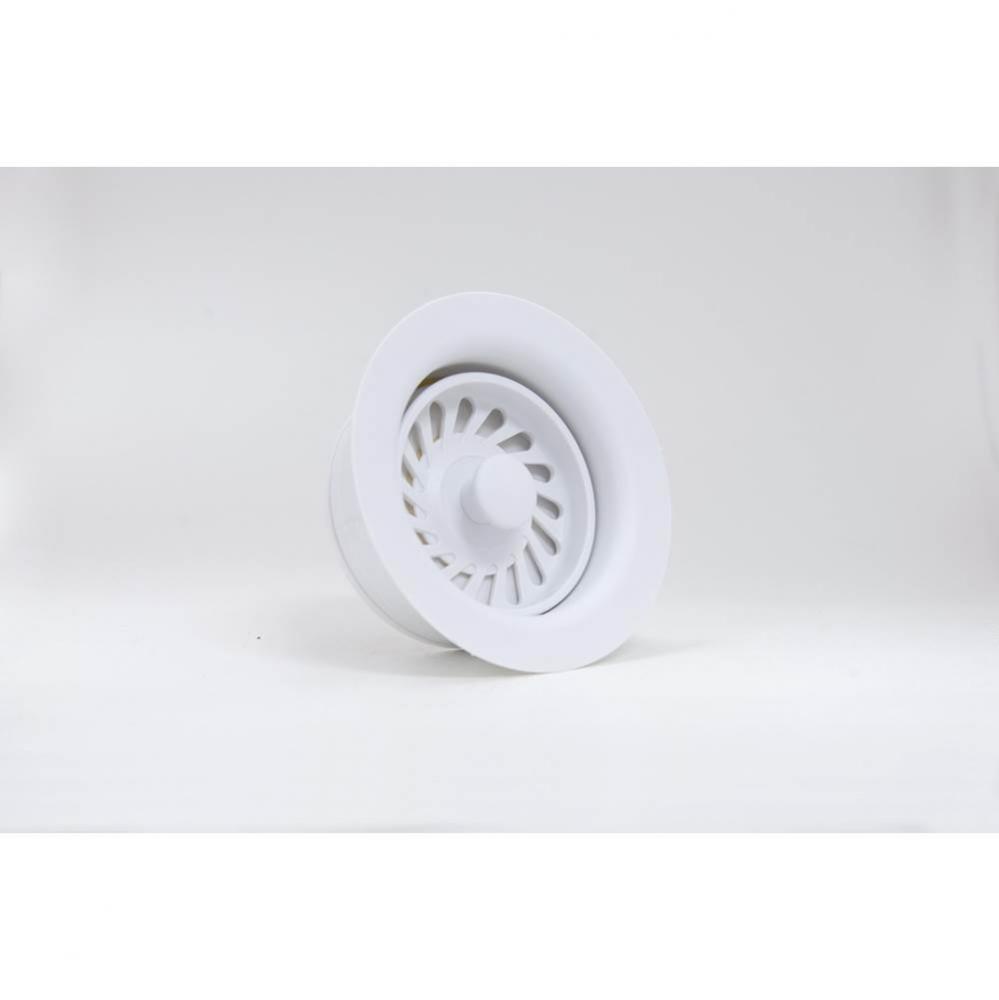 Disposal Trim Matte White, clam shell