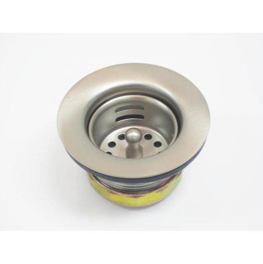 Bar Sink Strainer Brushed Nickel