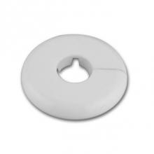 JB Products 1239NW - 1/2'' cop White Plastic Split Ring Flanges