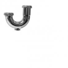 JB Products 132CO - 1-1/4'' 17ga CP J-Bend with Cleanout