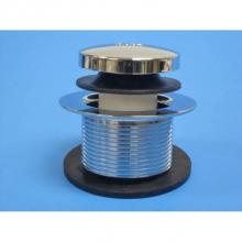 JB Products 727MZR - 1-1/2'' Toe Touch Strainer CP Die Cast with 5/16'' stem