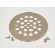 JB Products JB3560 - Shower Strainer 2 Screws 2-5/8'' Holes Brushed Nickel