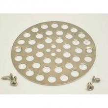 JB Products JB3580 - Shower Strainer 2 Screws 3-3/8'' Holes Brushed Nickel