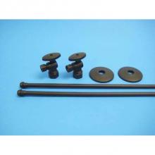 JB Products JBB302A - Lav Supply Kits with Angle Stops Oil Rubbed Bronze, lead free