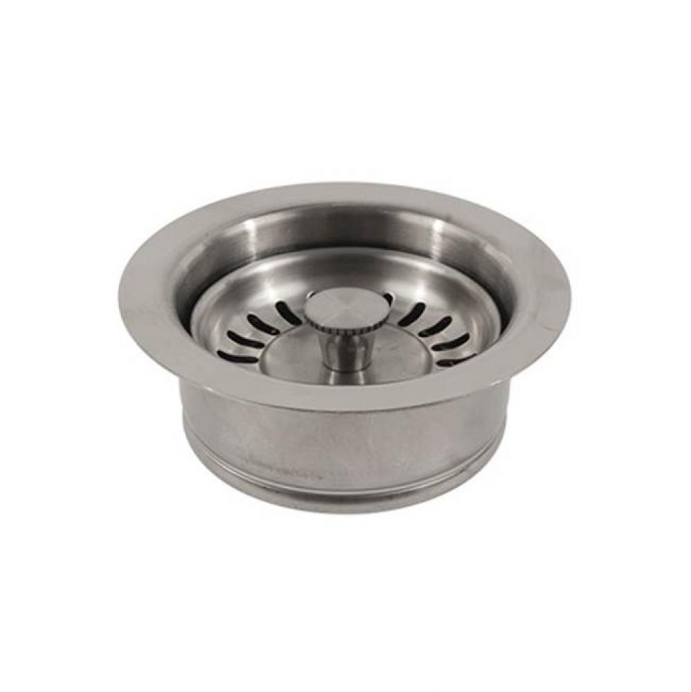 400 Grade Brushed Stainless Steel Sink Strainer For Disposal