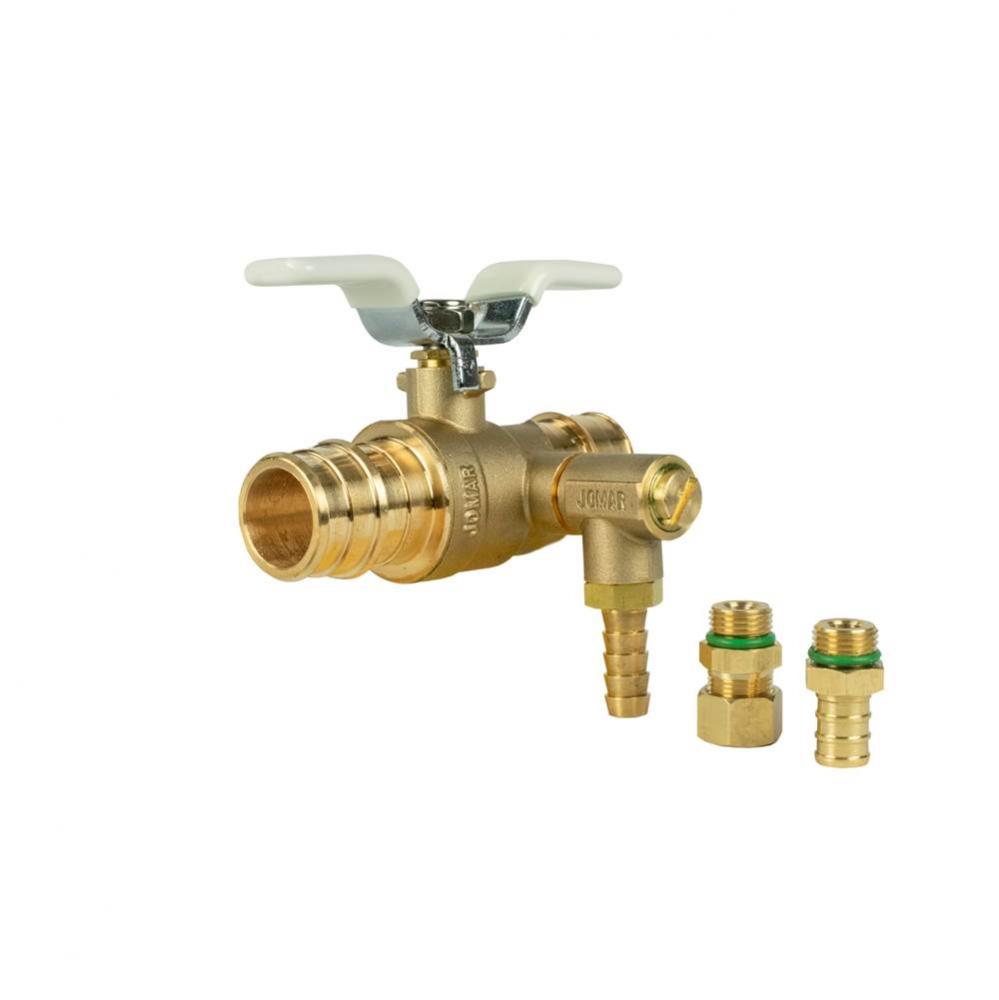 Full Port, 2 Piece, Solder Connection, 600 Wog, Lf Thermal Expansion Ball Valve 3/4&apos;&apos;
