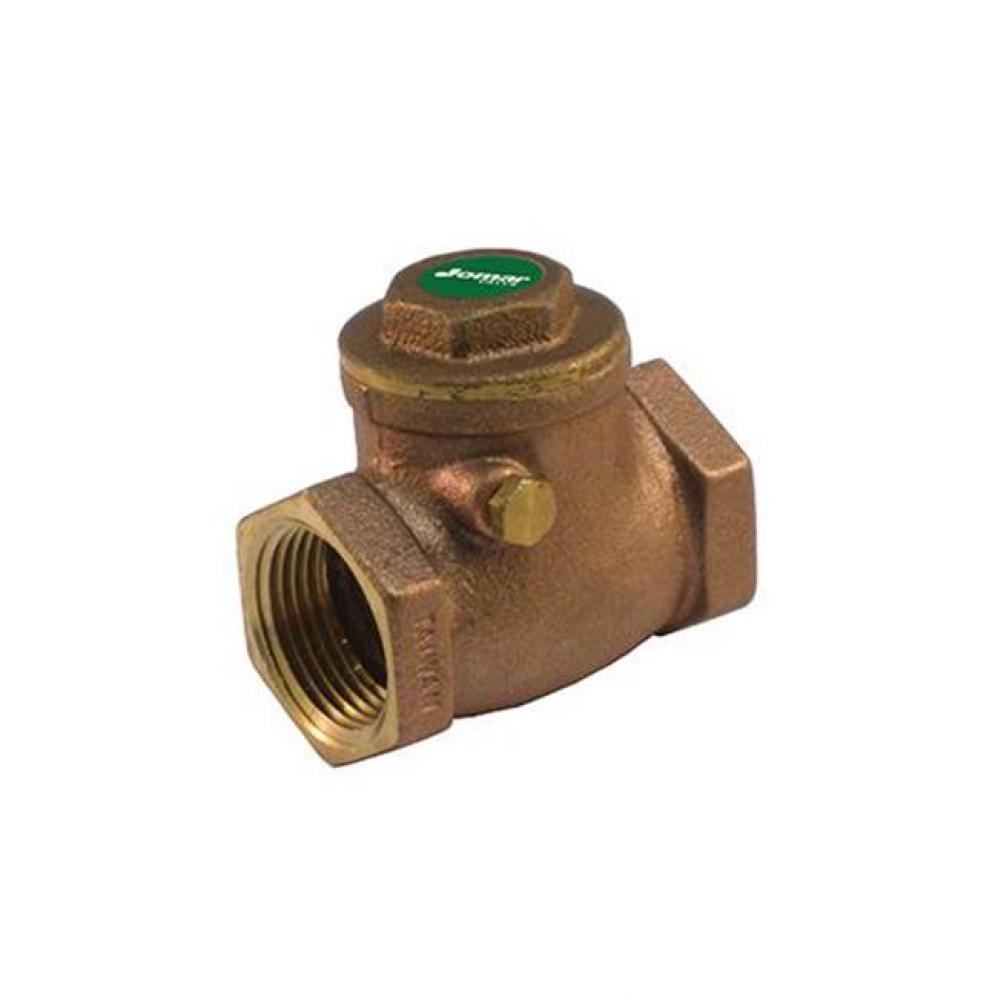 Horizontal Swing Check Valve, Threaded Connection, Class 125, 200 Wog 3&apos;&apos;