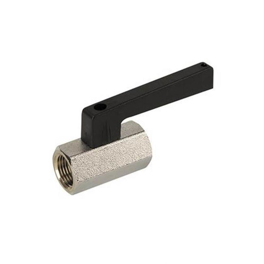 Standard Port, 1 Piece, Threaded Connection, Mini Valve, 450 Wog, With Extended Handle 1/8&apos;&a