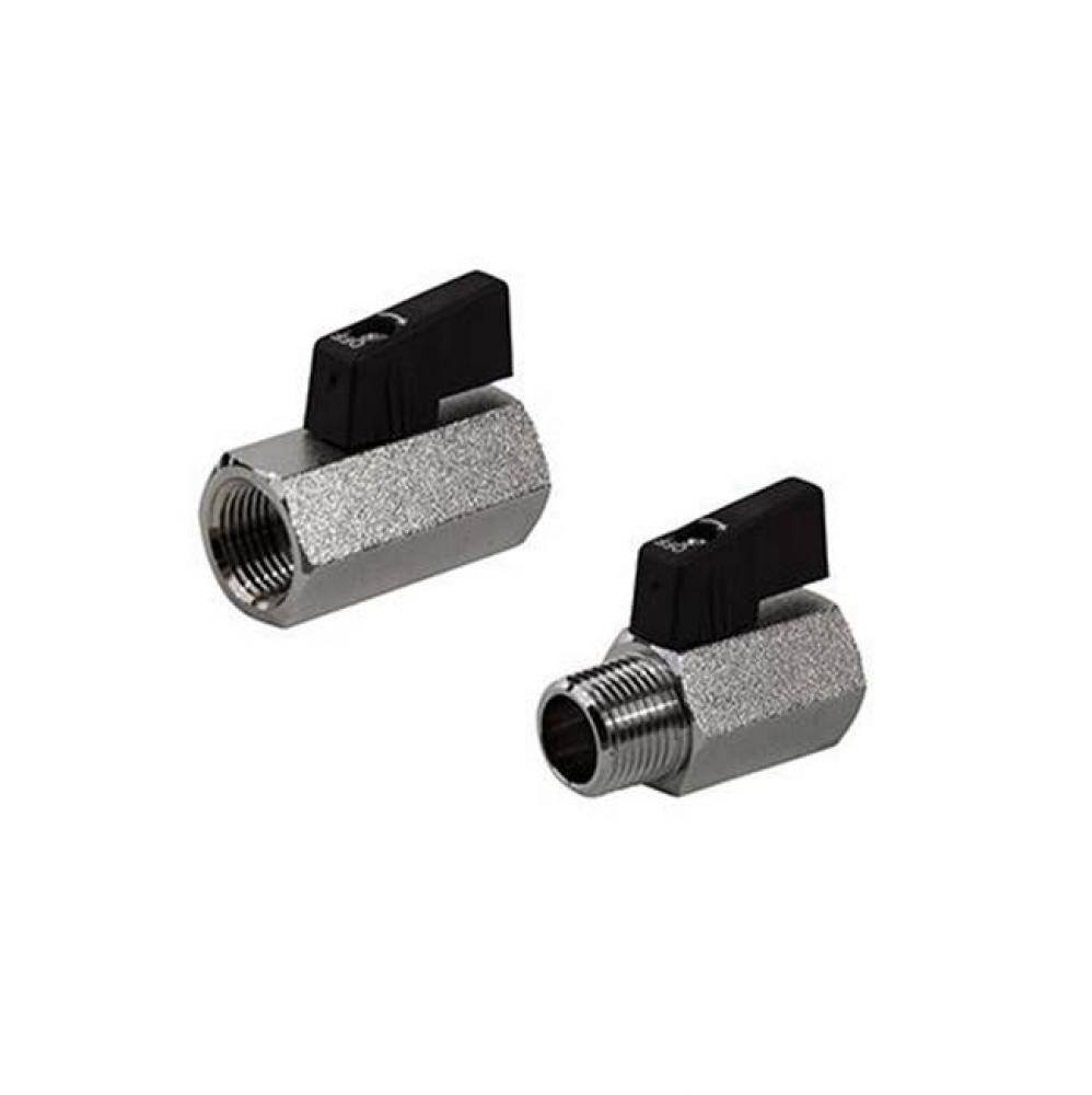 Standard Port, 1 Piece, Threaded Connection, Mini Valves, 450 Wog 3/8&apos;&apos;