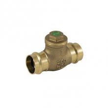 Jomar International LTD 105-003G - Horizontal Swing Check Valve, Press Connection, Class 125, 200 Wog 1/2''