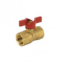 Jomar International LTD 102-505 - Gas Ball Valve, 2 Piece, 400 Wog 1''