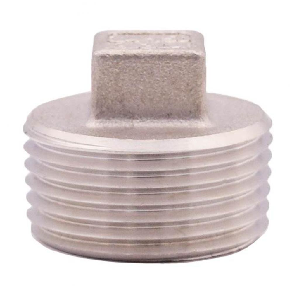 1/8&apos;&apos; SS304 SQUARE PLUG