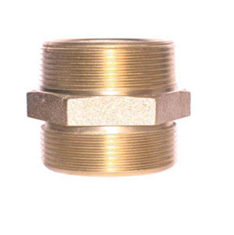 A92 2&apos;&apos; NPT x 2-1/2&apos;&apos; NST Fire Hose Fitting