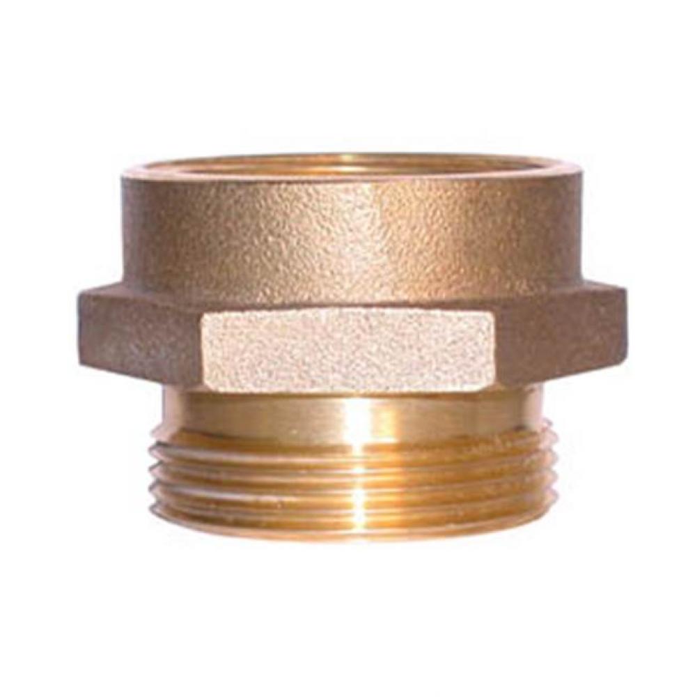 A93 1-1/2&apos;&apos; NST x 1-1/2&apos;&apos; NPT Fire Hose Fitting