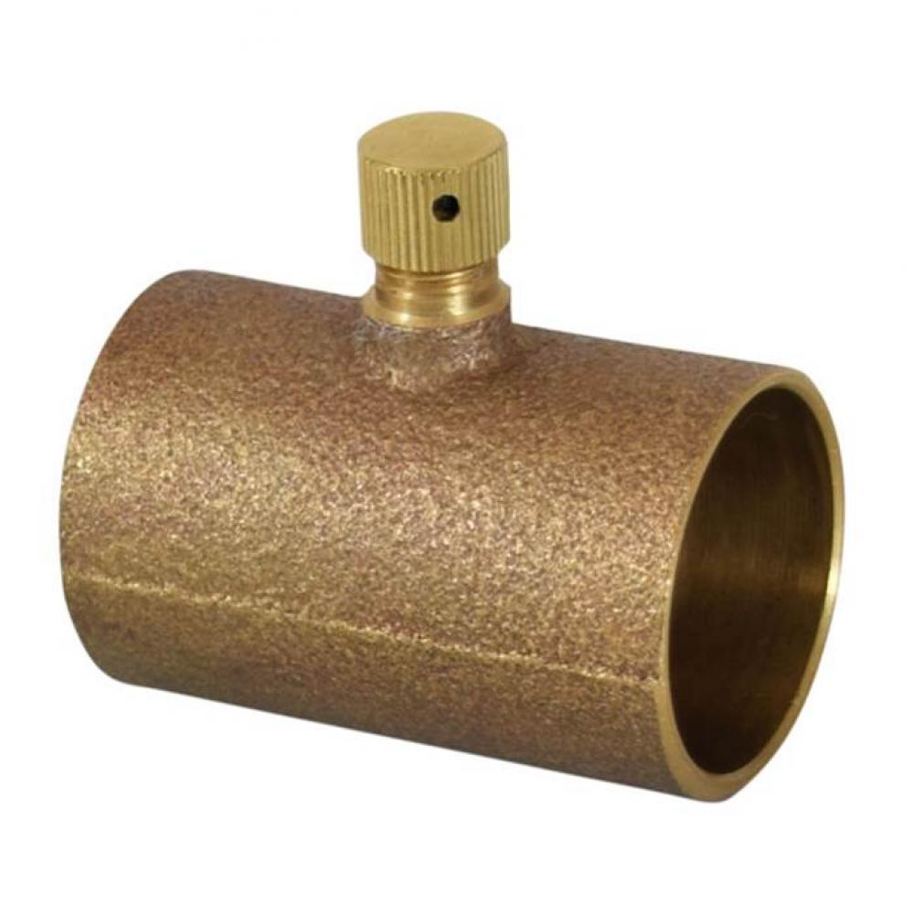 1/2&apos;&apos; Sweat Drain Coupling, No Lead Cast Brass