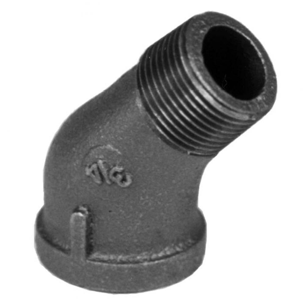 3/4&apos;&apos; BLACK 45 STREET ELBOW