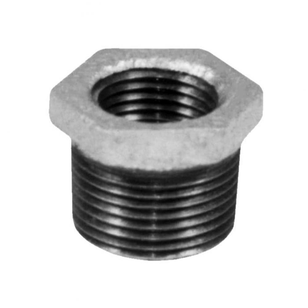 1-1/2 X 3/4 GALV. HEX BUSHING