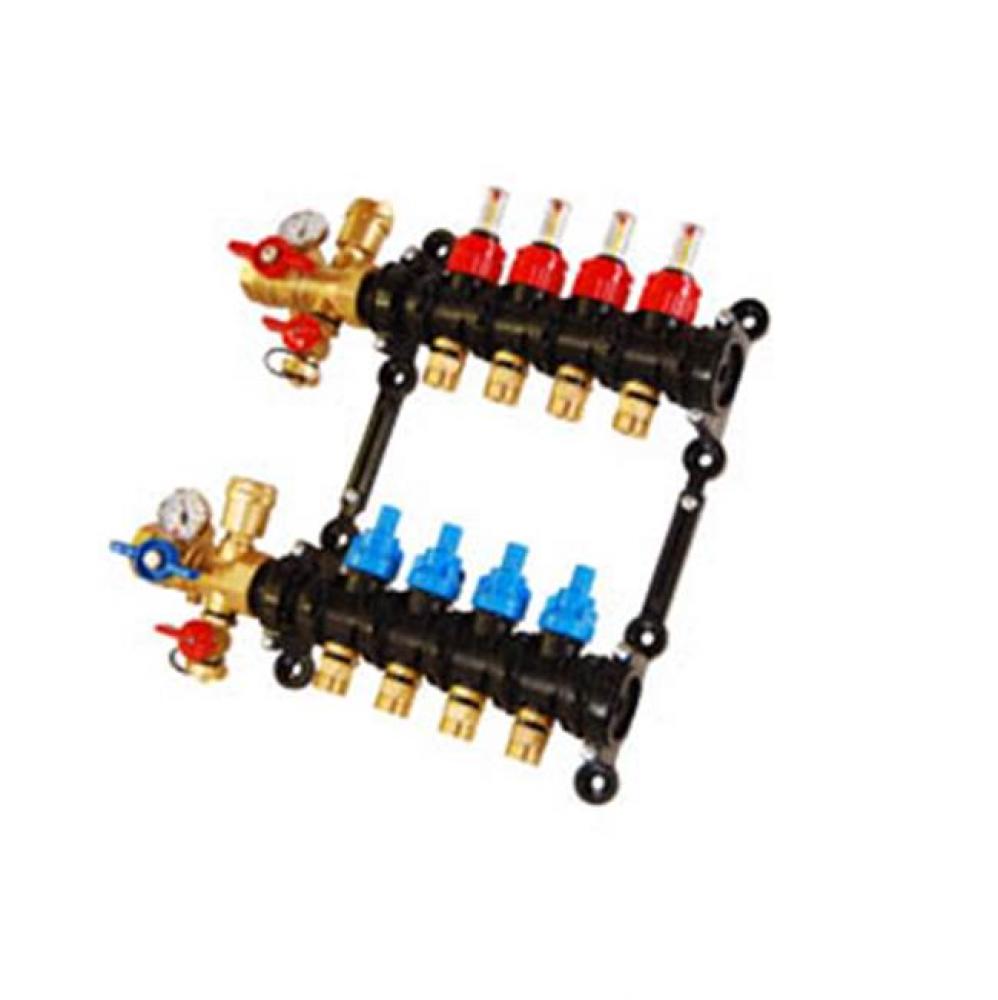 7 PORT - 1&apos;&apos; EP Pro Manifold with Integrated Adapter Valve