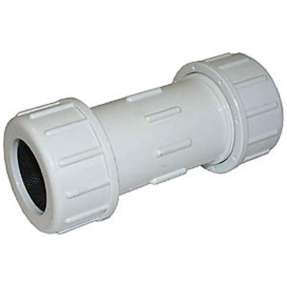 1&apos;&apos; PVC Compression Coupling