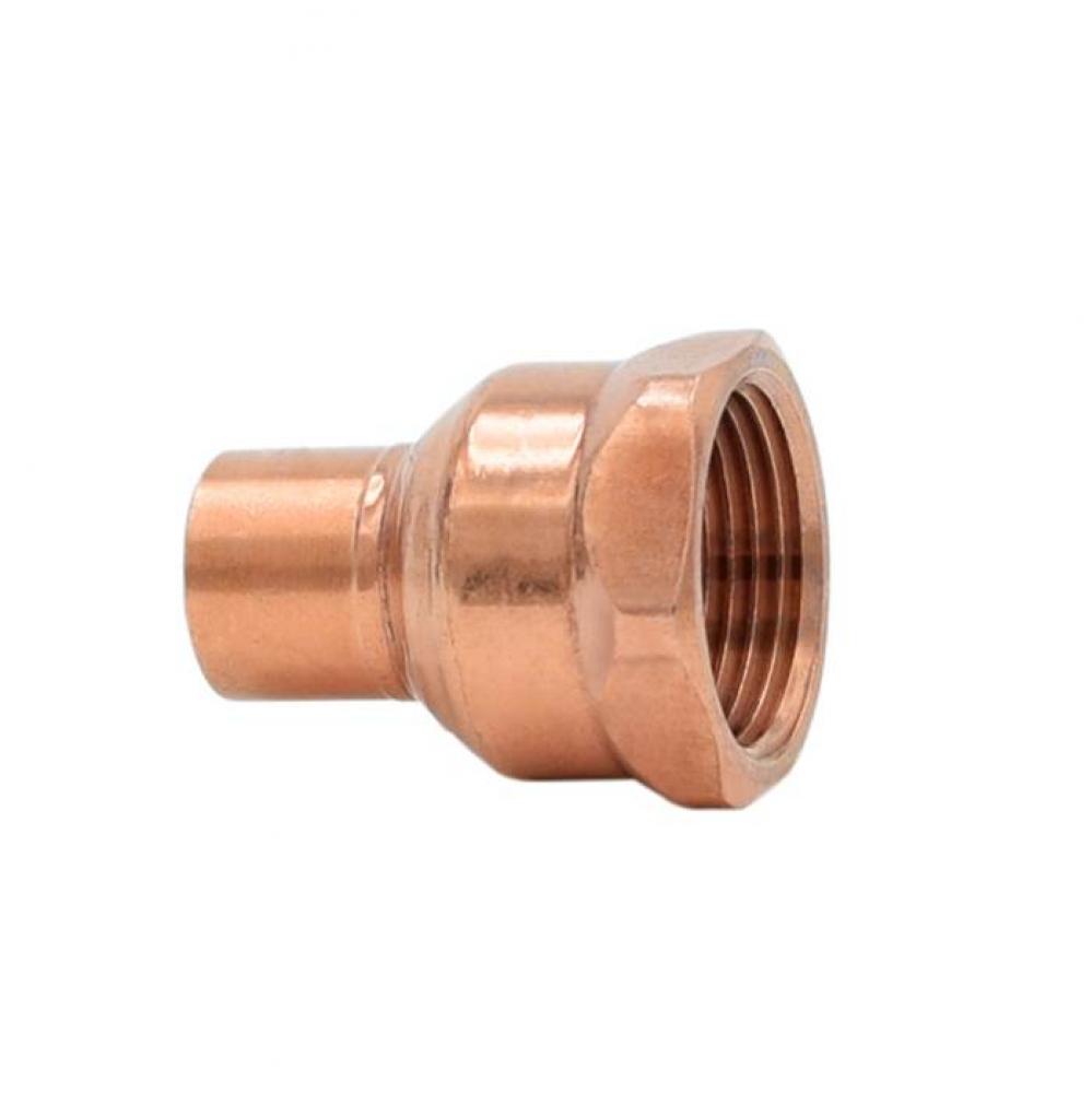 1-1/2&apos;&apos; x 1-1/4&apos;&apos; Copper x FNPT Adapter