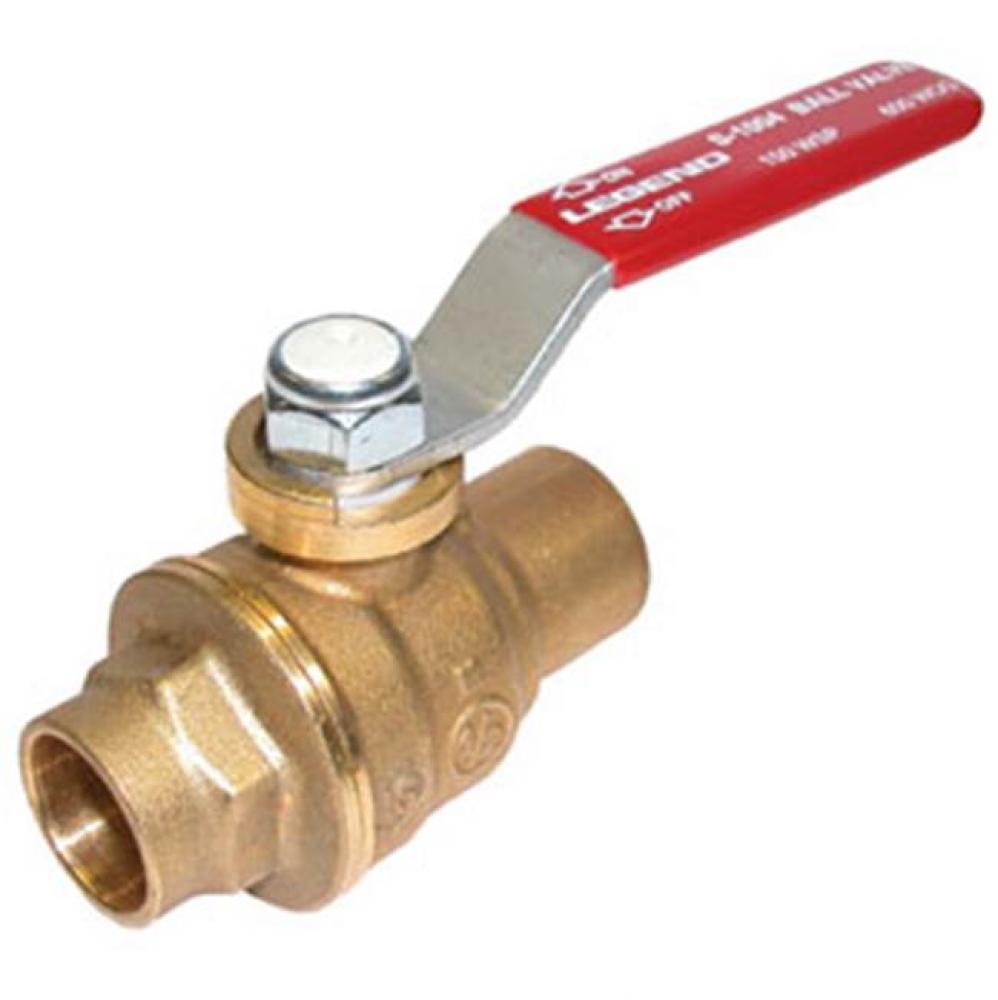 1/2&apos;&apos; S-1004 Forged Brass Large Pattern Full Port Ball Valve, with Cubic Ball