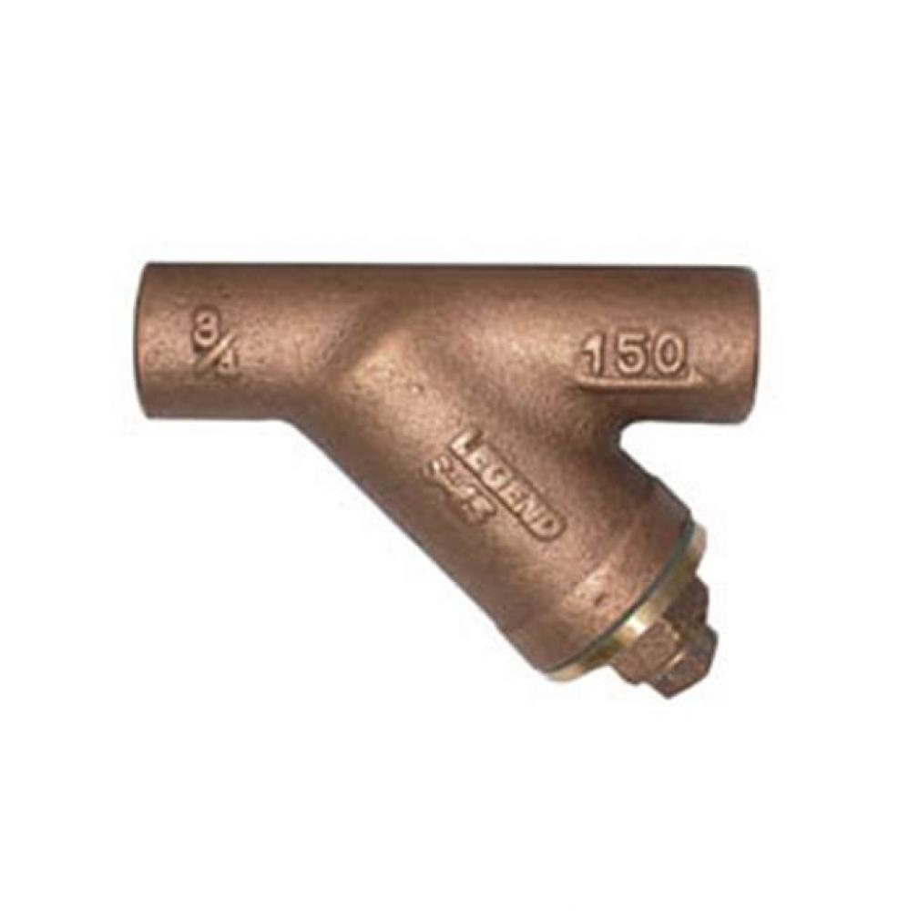 1 S-15 No Lead Bronze Y-Strainer