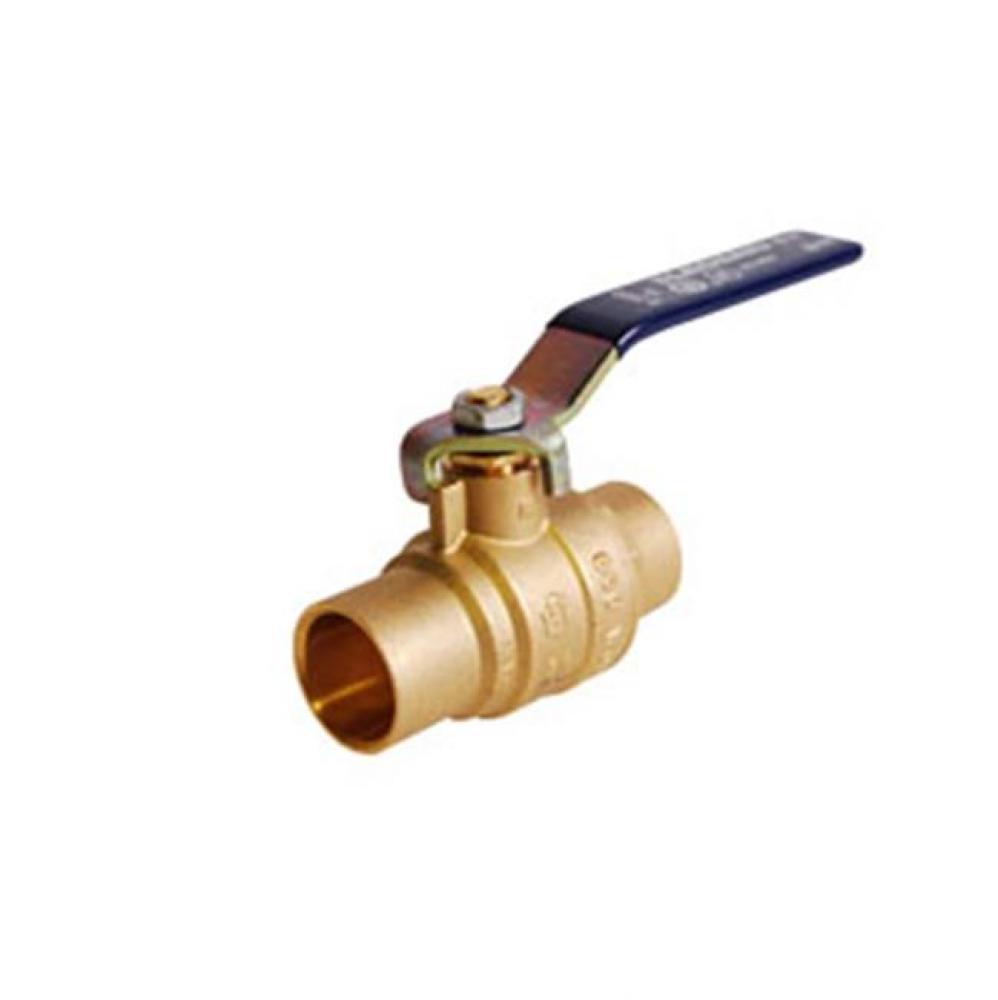 2-1/2 S2000 Forged Brass Full Port Ball Valve