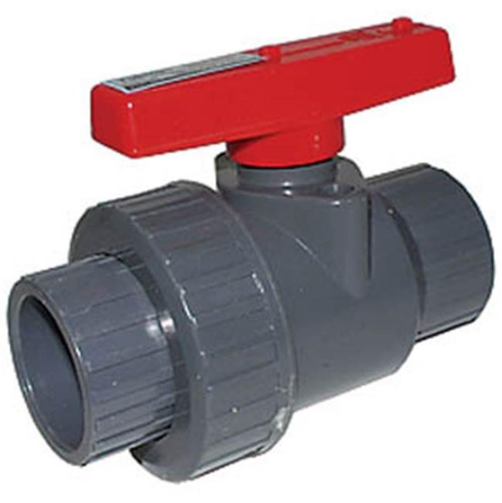 2&apos;&apos; S-645 PVC Single Union Ball Valve