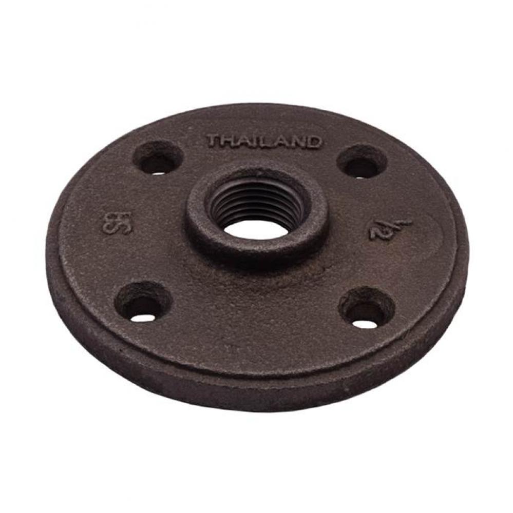 1-1/4&apos;&apos; SA Black Floor Flange FNPT