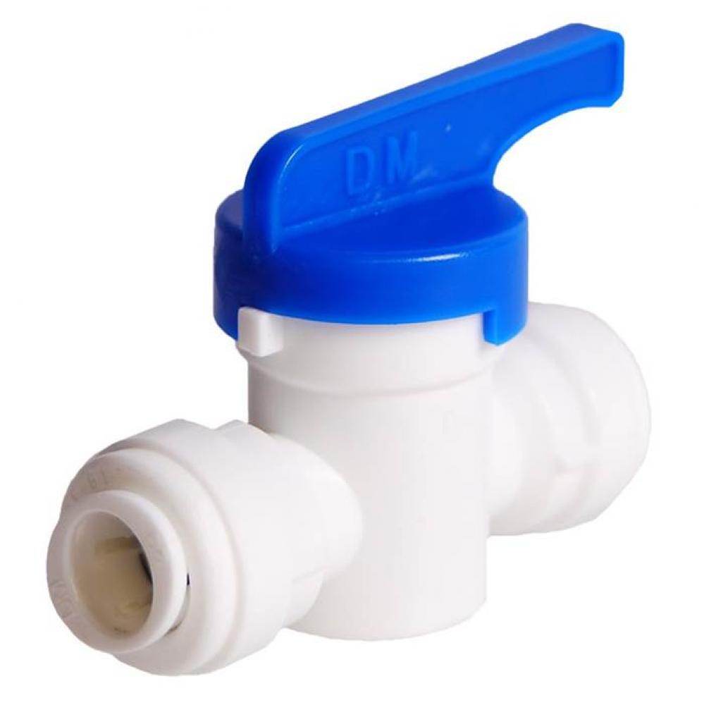 3/8&apos;&apos; Push x Push Mini-Loc Straight Ball Valve