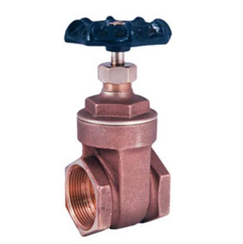 1-1/4 T-408 No Lead Brass Economy Gate Valve