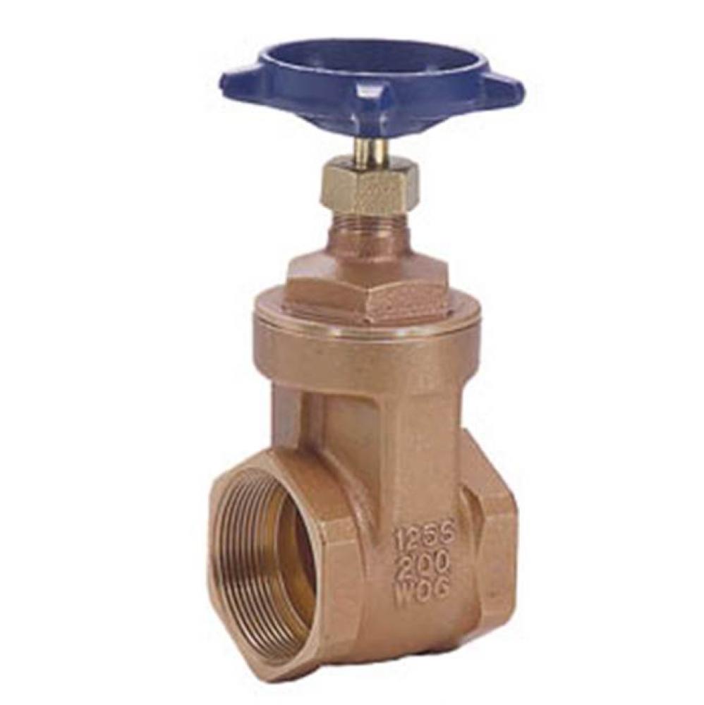 2-1/2&apos;&apos; T-415 Bronze Inserted Bonnet Gate Valve