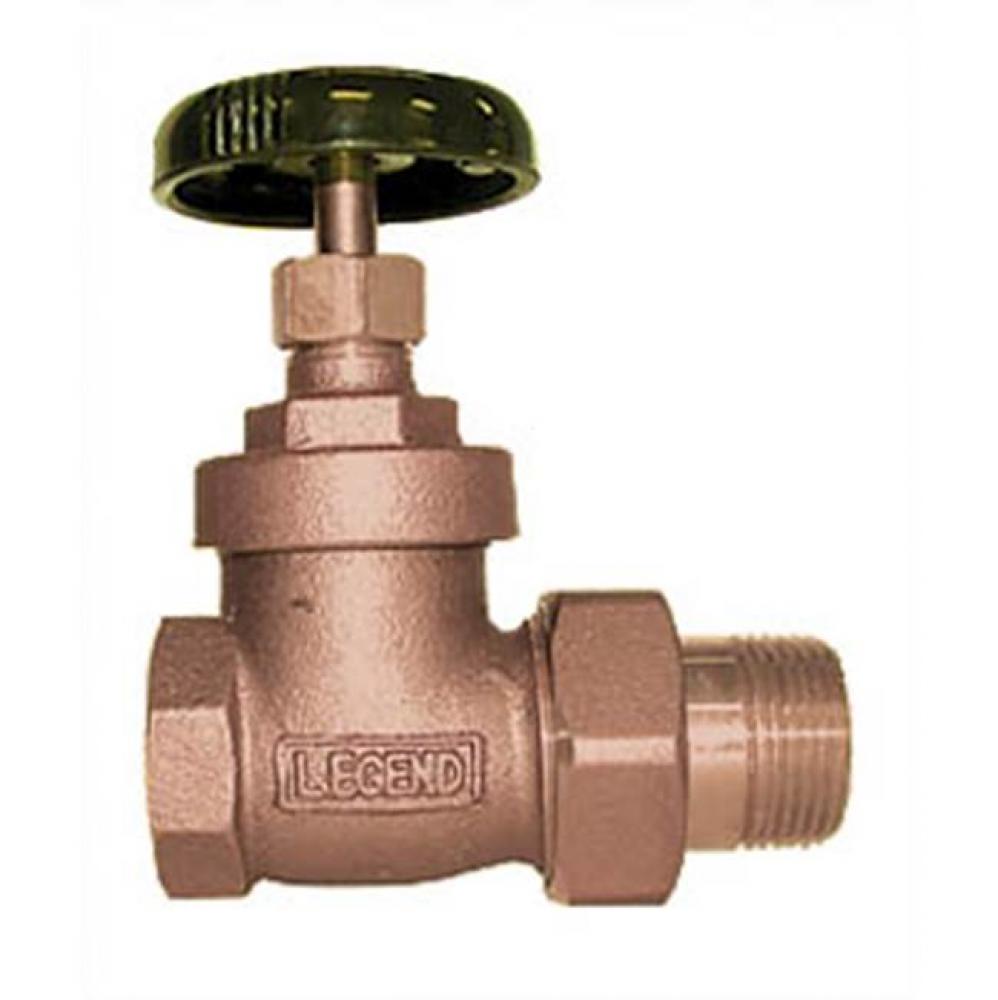 3/4&apos;&apos; T-435YB Brass Radiantor Gate Valve