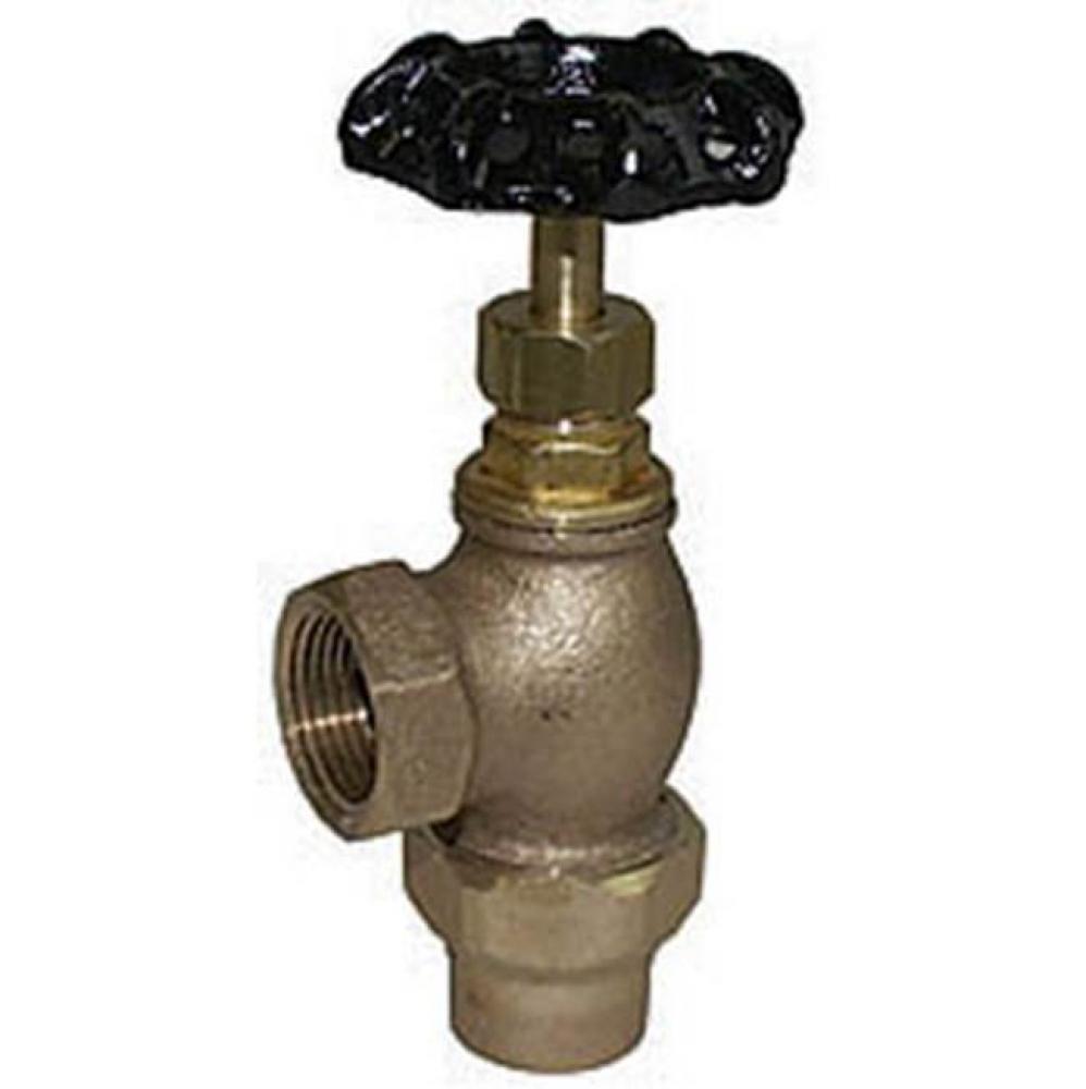 3/4 Flare x 1/2 FNPT T-441NL No Lead Bronze Meter Valve