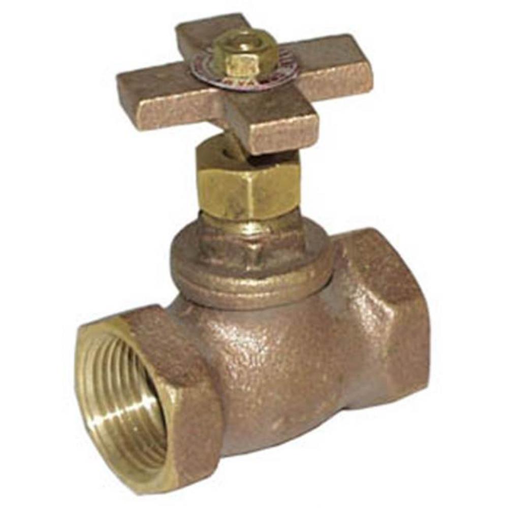 3/4&apos;&apos; T-501X Brass Stop Valve with Cross Handle